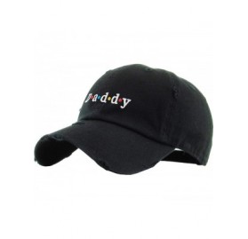 Baseball Caps Good Vibes Only Heart Breaker Daddy Dad Hat Baseball Cap Polo Style Adjustable Cotton - C11930DKZ6D $12.90