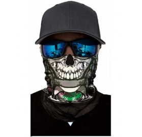 Balaclavas Unisex 3D Skull Printed Balaclava Headwear Multi Functional Face Mask for Outdoor Cycling Riding Motorcycle - CC19...