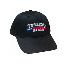 Baseball Caps Make America Great Again Donald Trump USA Cap Adjustable Baseball Hat - Black 3 - CC18QOY8NGC $8.26