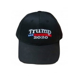 Baseball Caps Make America Great Again Donald Trump USA Cap Adjustable Baseball Hat - Black 3 - CC18QOY8NGC $8.26