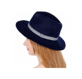 Fedoras Wool Felt Fedora Hats for Women- Panama Hat- Wide Brim Hats- Fall Floppy Hat Women- Beach Hats- Cloche - CO18SO2NWS4 ...