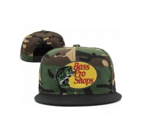 Baseball Caps Bass-Pro-Shops-Logo- Snapback Cap Trucker All Cotton Relaxed - B4 - CK18QA8QRHR $16.33