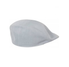 Newsboy Caps Vented Polymesh Ivy Driver Golf Hat Cap - Light Grey - CQ12NV5VFM2 $8.63
