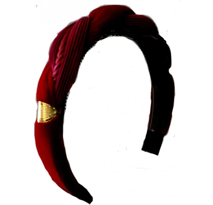 Headbands Hairband- Twisted - Red - CB113D62OSB $18.49