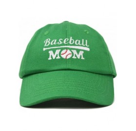Baseball Caps Baseball Mom Women's Ball Cap Dad Hat for Women - Kelly Green - C618K34EH32 $14.13