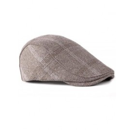 Newsboy Caps Men's Cotton Flat Ivy Gatsby Newsboy Driving Hat Cap - New Style-f - C618M9ANSKQ $11.89