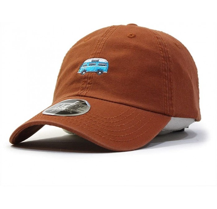Baseball Caps Classic Washed Cotton Twill Low Profile Adjustable Baseball Cap - C Tx.orange - CY12L0OUDC1 $29.15