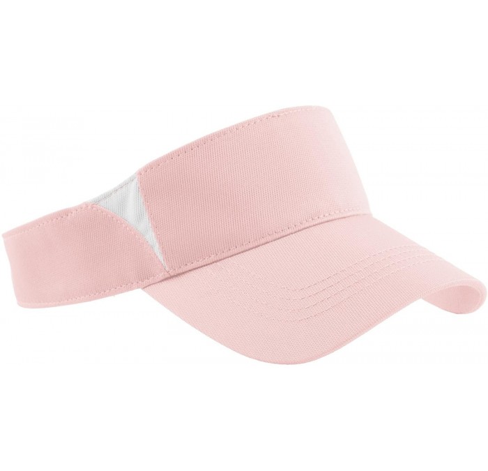 Visors Men's Dry Zone Colorblock Visor - Light Pink/White - CV11QDSGPDV $11.85