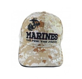 Baseball Caps The U.S. Marines Corps Official Licensed Emblem Cap - Desert Camouflage - CF11WPHBUM5 $21.22