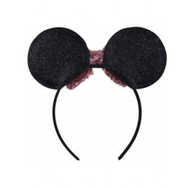 Headbands Mickey Ears Headbands Sequin Hair Band Accessories for Women Girls Cosplay Party - CA1922S4DC3 $10.47