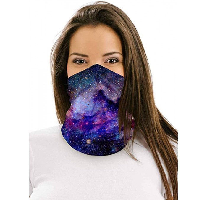 Headbands Seamless Face Cover Neck Gaiter for Outdoor Bandanas for Anti Dust Print Cool Women Men Windproof Scarf - C4197XXC9...