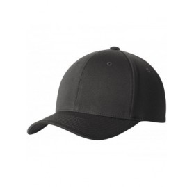 Baseball Caps Cool and Dry Flexfit Moisture Wicking Caps in Adult Sizes - S/M- L/XL - Magnet Grey - CE11LLYM33D $19.42