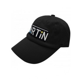 Baseball Caps Dad Hat Baseball Cap Unconstructed Adjustable Dad Hats for Men Embroidery Hat - Black - CY182L60ZK5 $14.33