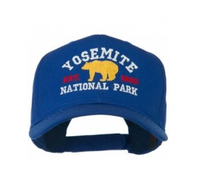 Baseball Caps Yosemite National Park Embroidered Cap - Royal - CQ11JBTD2MB $24.25