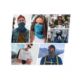 Balaclavas Multi-Purpose Neck Gaiter with Safety Carbon Filters Bandanas for Sports/Outdoors/Festivals - Grey - CK1983DOHGZ $...