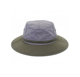Sun Hats UPF50+ Fishing Cap Fashion Cool Outdoor Sun Hats Summer Outdoor Sun Hat - Deepgrey+armygreen - CM17AACUOX9 $15.00