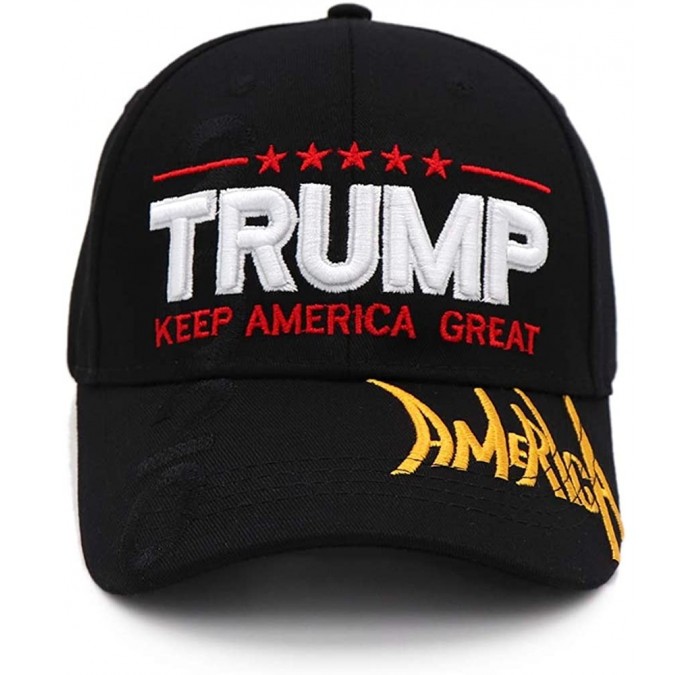 Baseball Caps Donlad Trump MAGA Keep America Great Trump 2020 Hat Camo Baseball Outdoor Cap for Men or Women - Hat-c-black - ...