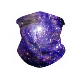 Balaclavas Face Mask Seamless Rave Bandana Dust Wind UV Protection Neck Gaiter Mask Headwear - Galaxy Purple - CS197T0GQ3U $2...