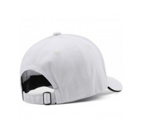 Baseball Caps Men Novel Baseball Caps Adjustable Mesh Dad Hat Strapback Cap Trucks Hats Unisex - White - CX18AH0MQTZ $17.59