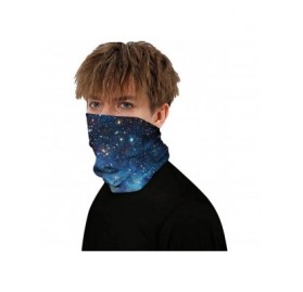 Skullies & Beanies Windproof Face Mask-Balaclava Hood-Cold Weather Motorcycle Ski Mask - Universe Blue Star - C7197ZNSI5S $11.98