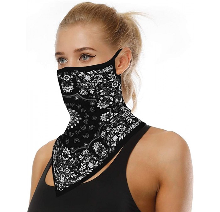 Balaclavas Women/Men Scarf Outdoor Headwear Bandana Sports Tube UV Face Mask for Workout Yoga Running - Diamond Flag1 - CQ198...