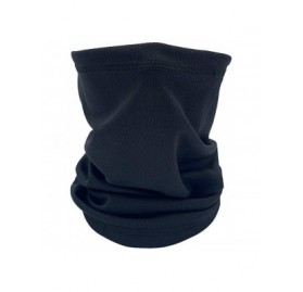 Balaclavas Unisex Seamless Neck Gaiters Bandanas - Dust Proof UV Protection Bandana Balaclava for Sport&Outdoor - Black - C71...