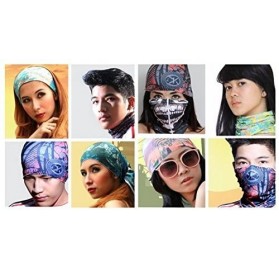 Balaclavas Custom Multiple face Shield mask Full Print Seamless Tubular Bandana Balaclava Headband - Hulk - CI12MZQX2XI $24.33