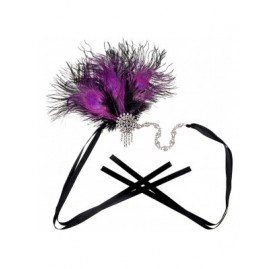 Headbands 1920s Accessories Themed Costume Mardi Gras Party Prop additions to Flapper Dress - B-1 - CH18M4Z8ZIS $14.20