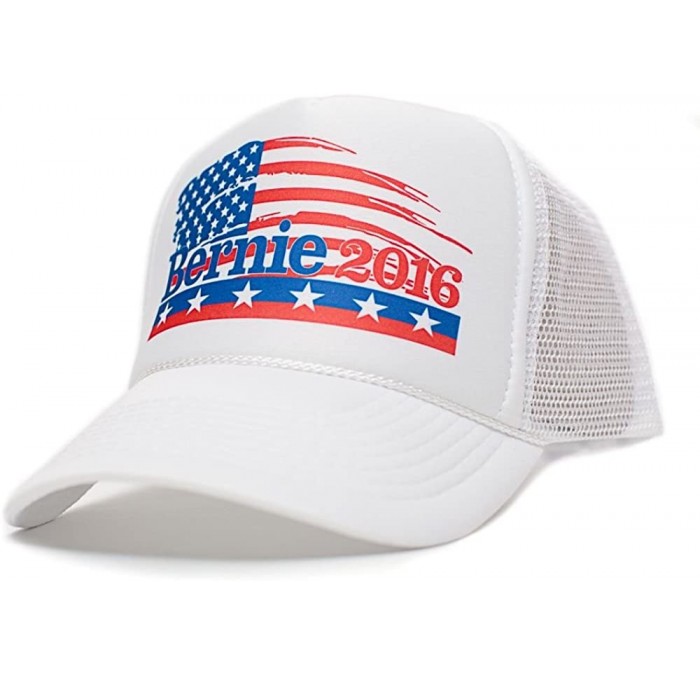 Baseball Caps 2016 Hat President Campaign Unisex Adult -one Size Cap Multi - White/White - CR12C9M92CZ $22.50