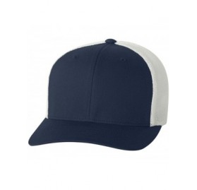 Baseball Caps 6-Panel Trucker Cap (6511) - Navy/White - CM1191ZWIWZ $9.84