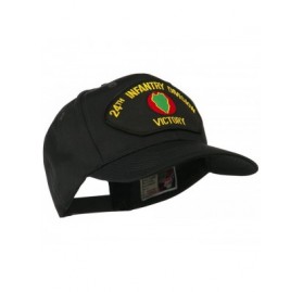 Baseball Caps US Army Division Military Large Patched Cap - Black - CE11IN05EOD $30.16