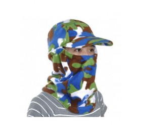 Balaclavas Masked Scarf Fleece Cap Hat Warm Windproof Balaclava for Women Men Winter - A13-camo Jungle - C3120SO64B3 $42.65