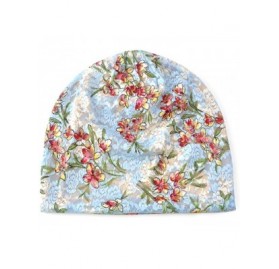 Skullies & Beanies Women Chemo Hat Elegant Floral Lace Turban Chemo Cancer Beanie Cap Sleepping Hat - 2c - CN1855QX3UG $12.68