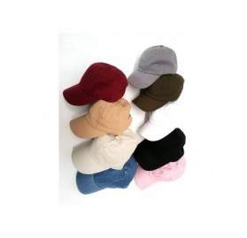 Baseball Caps 2 Dog Paws Style Dad Hat Washed Cotton Polo Baseball Cap - Khaki - CS188L7Q58S $17.23