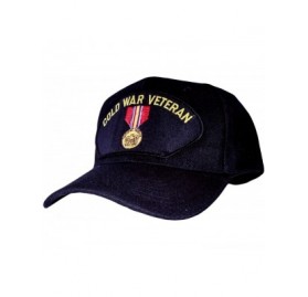 Baseball Caps Cold War Veteran Hat Black - C8183G03Z88 $22.84