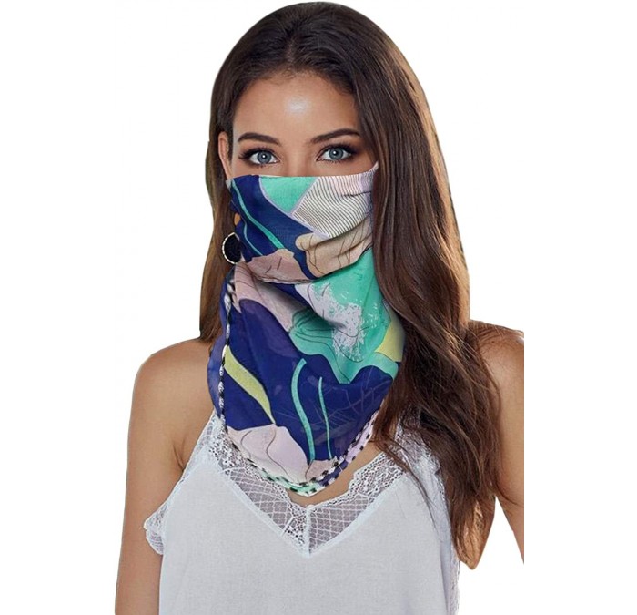 Headbands Seamless Face Cover Neck Gaiter for Outdoor Bandanas for Anti Dust Print Cool Women Men Windproof Scarf - C81985HN2...