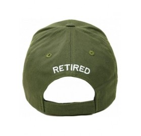 Baseball Caps U.S. Air Force Official Licensed Military Hats USAF Wings Veteran Retired Baseball Cap - Olive- Retired - CY18L...