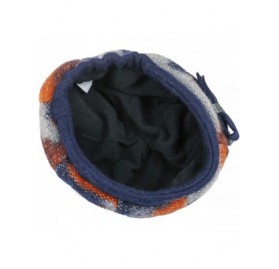 Berets Carina Wool Beret Women - Made in Italy - Orange - CM18I03W842 $44.53