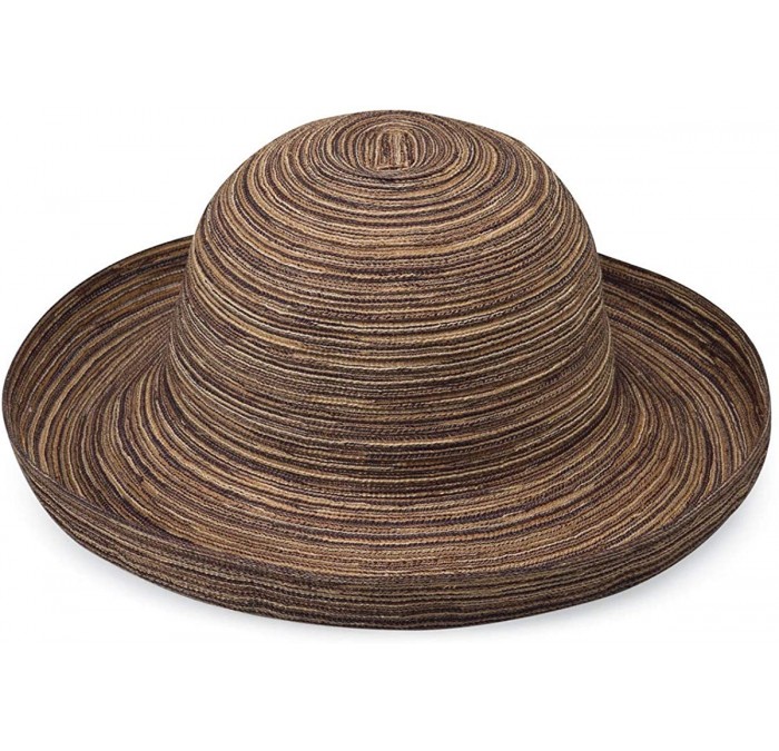 Sun Hats Women's Sydney Sun Hat - Lightweight- Packable- Modern Style- Designed in Australia - Brown - CV114OLH3H1 $71.92