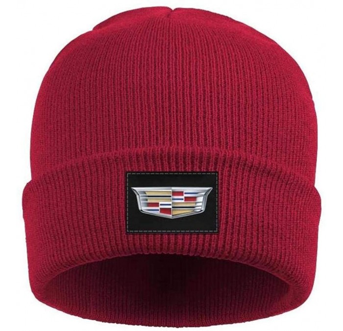 Skullies & Beanies Stretchy Solid Color Wool Red Black Grey Gray Beanie Headwear for Mens Womens - CZ18M43HH3S $31.39