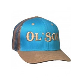Baseball Caps Ol' Son Adjustable Snapback Hat - Blue/Seminole Brown - CQ192E9II2W $57.58