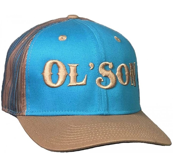 Baseball Caps Ol' Son Adjustable Snapback Hat - Blue/Seminole Brown - CQ192E9II2W $25.81