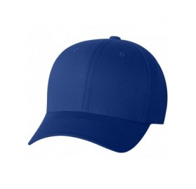 Baseball Caps 3-Pack Premium Original V Cotton Twill Fitted Hat 5001 - Royal - C1127J9569L $43.79