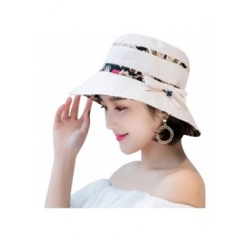 Sun Hats Sun Hats for Women Packable Sun Hat Wide Brim UV Protection Beach Sun Cap - _Beige - CT12MAWCSDN $10.82