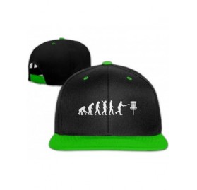 Baseball Caps Mens/Womens Hip-hop Hats Evolution Disc Golf Adjustable - Kellygreen - C018GMQM7I2 $16.03