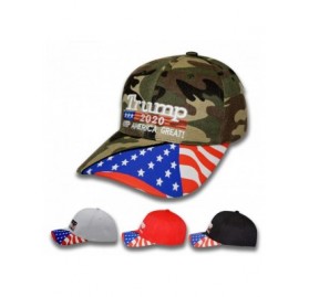 Baseball Caps Camouflage Baseball Snapback President Embroidery - Black - CO18WRYMQ86 $10.64