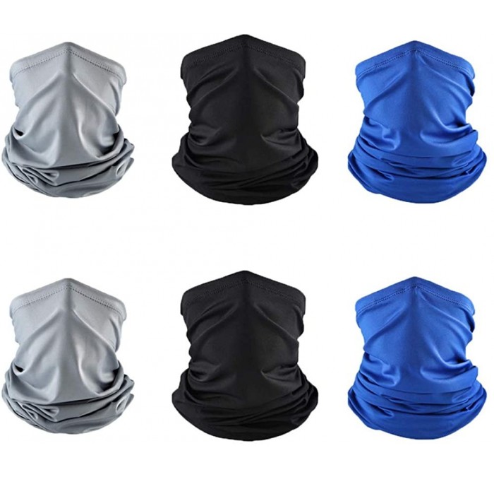 Balaclavas Cooling Neck Gaiter Face Mask for Men Women Outdoor - Camouflage Bandana Dust Wind Balaclava Headwear - CM197SKR3K...