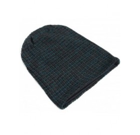 Skullies & Beanies Unisex Adult Winter Warm Slouch Beanie Long Baggy Skull Cap Stretchy Knit Hat Oversized - Darkgrey - CD128...