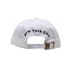 Baseball Caps New York 1625 Vintage Baseball Cap (25 Styles Available) - Pureblack/Silver - C412O7N6MM9 $20.85