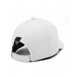 Baseball Caps Mens Womens Casual Adjustable Basketball Hat - White-14 - CE18NNTYTL3 $18.20